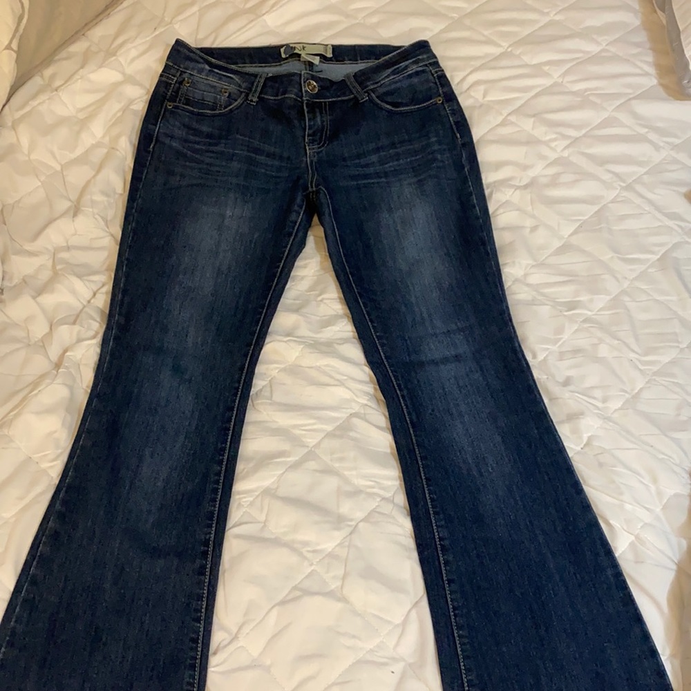 Pink Jeans Flare leg